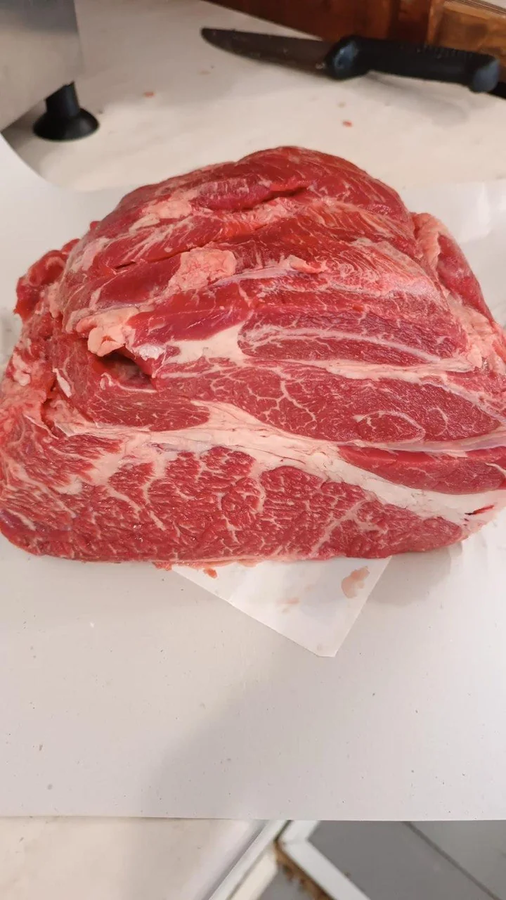 Un taglio di carne selezionato al banco